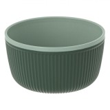 Bol Plastic, Verde Mentă, Dungi, Capacitate 0,52L, Oem