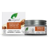 Crema de zi Bio Argan Dr.Organic 50ml, Hidratanta, Nutritiva