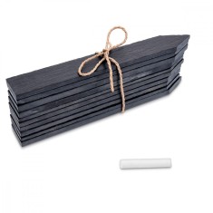 Set 10 Etichete de gradina din ardezie Navaris pentru plante, 42174 foto