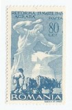 Romania,LP 190/1945, Reforma agrara, eroare, MNH