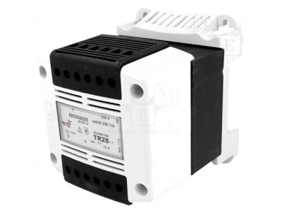 Transformator Alimentare 250VA 230V AC 12V DIN foto