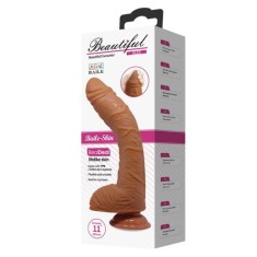 Dildo Mare Curbat Realist, Alex - Brown - Acest dildo realist cu aspiratie curbata G-Spot este o jucarie sexuala lunga care a fost conceputa pentru a foto