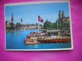 HOPCT 20120 ZURICH IN 1963 -STAMPILA / TIMBRU -ELVETIA -CIRCULATA