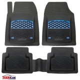Covorase Auto Universale TeamCar&reg; - set 5 piese, Blue, Cauciuc