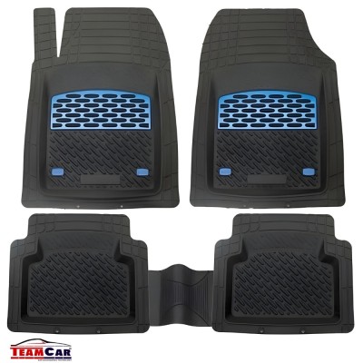 Covorase Auto Universale TeamCar&amp;reg; - set 5 piese, Blue foto