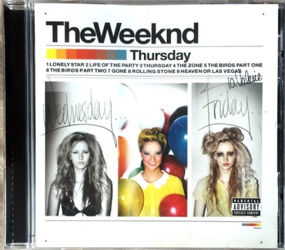 Weeknd The Thursday mixtape reissue (cd) foto