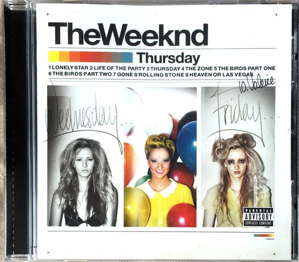 Weeknd The Thursday mixtape reissue (cd)