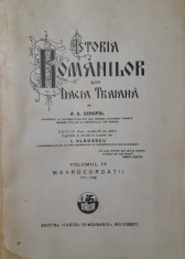 A D Xenopol Istoria Romanilor din Dacia Traiana vol IX