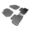 Set de 4 covorase cauciuc 3D stil tavita premium pentru Toyota Rav4 III din 2006-2009