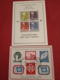 PHILATELIC EXHIBITION - 2 BLOCURI ȘTAMPILATE