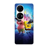 Husa compatibila cu Huawei P50 Pro model Sponge on the run, Silicon, TPU, Viceversa, Transparent, Carcasa