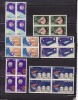 ROMANIA 1965 LP 599 COSMONAUTICA BLOCURI DE 4 TIMBRE MNH, Nestampilat