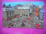 HOPCT 17129 PICCADILLY CIRCUS -LONDRA -ANGLIA-UK-STAMPILA / TIMBRU --EUROPA -CIRCULATA