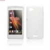 Husa silicon S-line Sony Xperia L (S36H) Alba