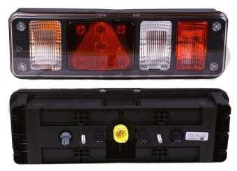 Lampa Krone LED 6 functii HYBRID STANGA HELLA foto