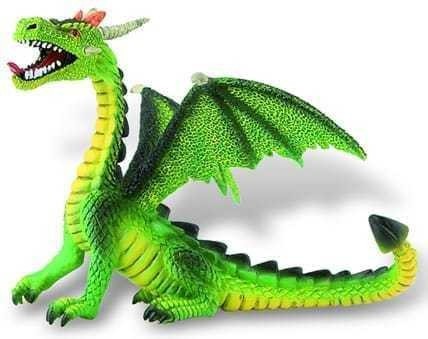 Figurina Dragon verde Bullyland