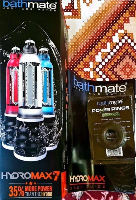Pompă Bathmate Hydromax7 + inel Bathmate