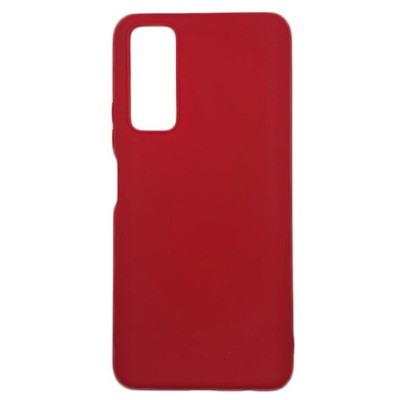 Husa Telefon Silicon Huawei P Smart 2021 Matte Red foto