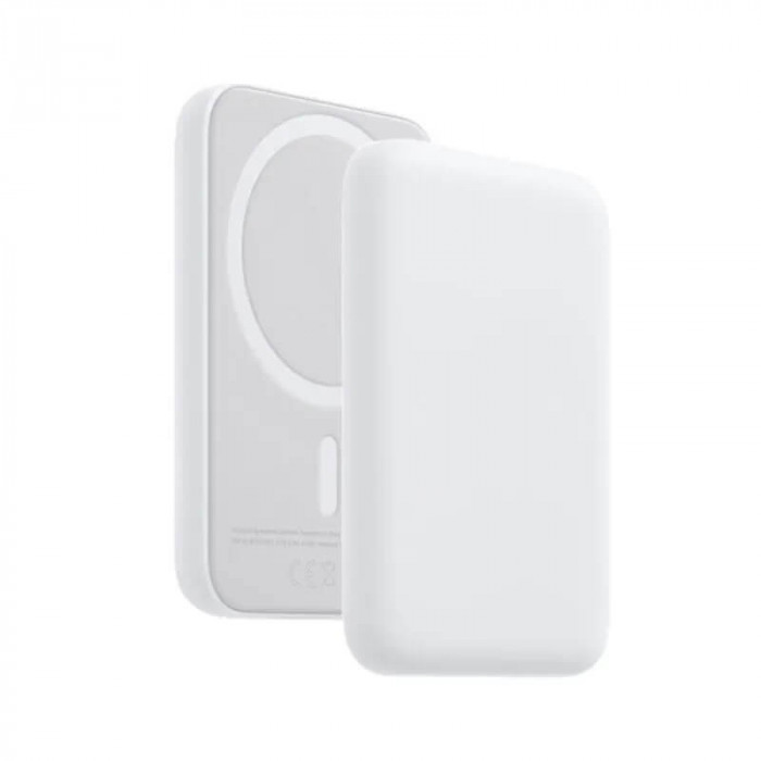 Baterie externa magnetica, Magsafe, 10000mAh, 3A, 20W, 5V, 9V, Iphone,