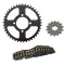 Kit pinioane Moped / ATV 110cc 428 (cu lant)