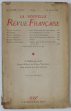 LA NOUVELLE REVUE FRANCAISE , No. 340 , JUIN , 1942