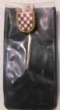 Cumpara ieftin PVM - Insigna Croatia din vremea Republicii Iugoslavia Yugoslavia / in etui original din plastic