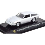 Macheta 1966 Lamborghini 4000Gt Flying Star II Argintiu replica metal