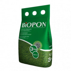 Ingrasamant gazon cu buruieni control Biopon 3 kg