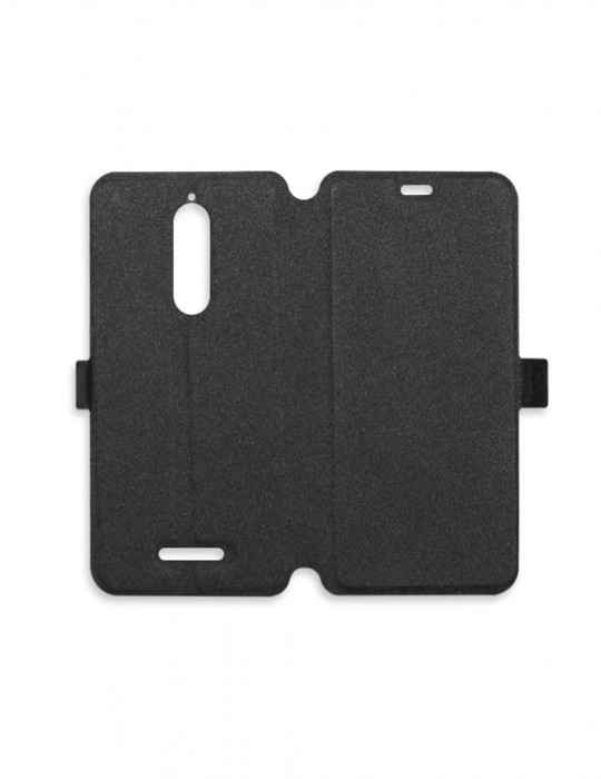 Husa Wiko View 2 Flip Book Black Originala