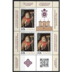 Romania 2025 - LP 2502 minicoala - Anul Centenar al Patriarhiei Romane