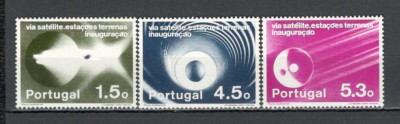 Portugalia.1974 Inaugurarea retelei de comunicatii prin satelit SP.19 foto