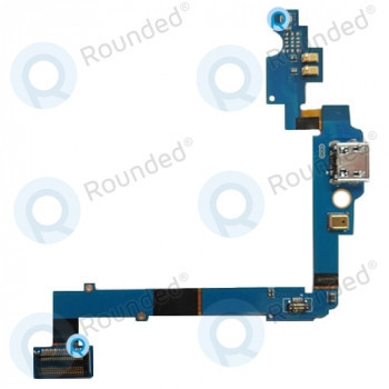 Samsung i9250 Galaxy Nexus Conector de &amp;icirc;ncărcare cablu flexibil, cablu flexibil conector MicroUSB Piesă de schimb verde 1123D2011 GTi9250_ REVO.3 foto