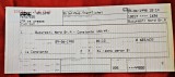 Bilet CFR București &ndash; Constanța 09.06.1998 R 687/638 Clasa a II-a 8.2 x 20 cm ușor șifonat