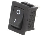 Comutator Balansoar SPST 10A 24VDC Negru