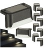 Set 8 lampi solare pentru trepte sau terase, senzor de lumina, KIK