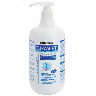 Apa de Gura, Curasept, ADS 920, Clorhexidina 0.20%, Protectie impotriva Gingiilor Iritate, fara Alco foto