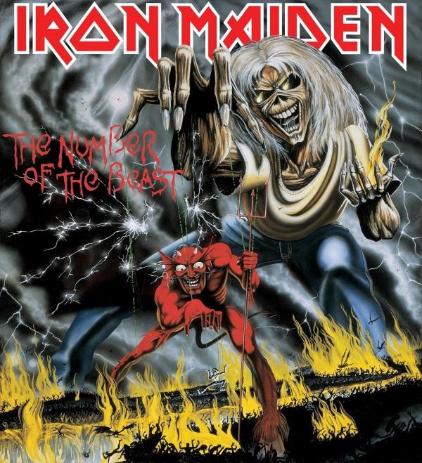 Iron Maiden The Number Of The Beast LP reissueremastered 2024 (vinyl)