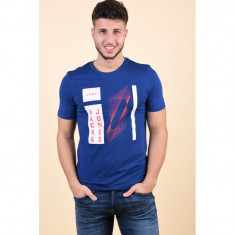 Tricou Jack&amp;amp;Jones Booster Crew Neck Albastru foto