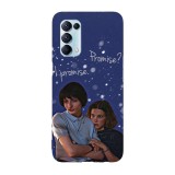 Husa compatibila cu Oppo A54 5G, Viceversa, model Mileven Stranger Things, Silicon, TPU, Transparent, Carcasa