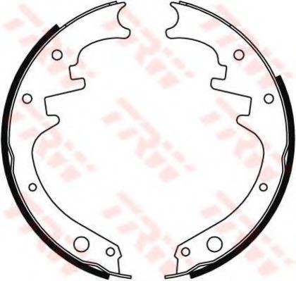 Set saboti frana JEEP CHEROKEE (XJ) (1983 - 2001) TRW GS8412