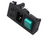 Conector Alimentare AC 10A 250V IEC 60320