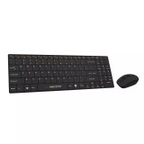 Cumpara ieftin Kit tastatura si mouse Wireless Esperanza Liberty Negru