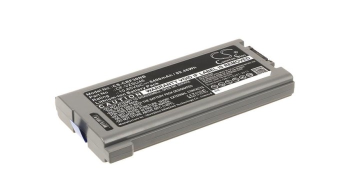 Cameron Sino 8400mAh Panasonic Toughbook CF-30,Toughbook CF-31,Toughbook CF-53,CF-53DA304FW,CF-53SSLAY1M,CF-53JEWZYFG,CF-52PFNBVFT,CF-53AAC01FT,CF-53M