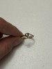 Inel Aur 14K, Diamant 0.20ct Rose Cut, Rusia, Vintage, Marime 60