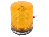 Semnalizator Luminos Flash Ambră 10-30VDC IP65