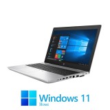 Laptop Touchscreen HP EliteBook 650 G4, Hexa Core i7-8850H, SSD, Win 11 Home