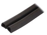 Garnitură EPDM autoadezivă 12mm, neagră, 40m - RST ROZTOCZE
