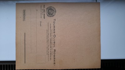 Instiintare Touring Clubul Romaniei Fratia Munteana Cluj foto