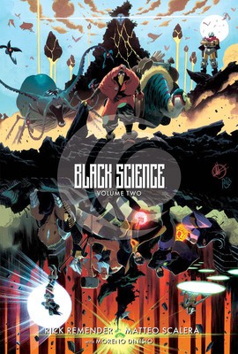 Black Science Volume 2: Transcendentalism 10th Anniversary Deluxe Hardcover foto