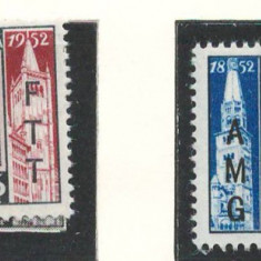 Trieste, Zone A 1952 Mi 179/80 MNH - 100 de ani de timbre